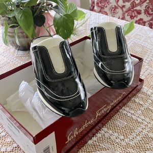 Salvatore Ferragamo Slip On Sneakers